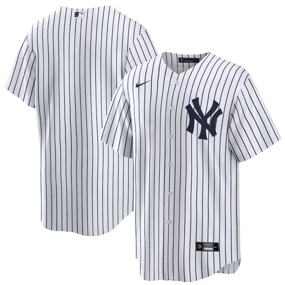 Nike Authentic NY New York Yankees MLB Baseball Pinstripe Jersey Men’s Sz XXL